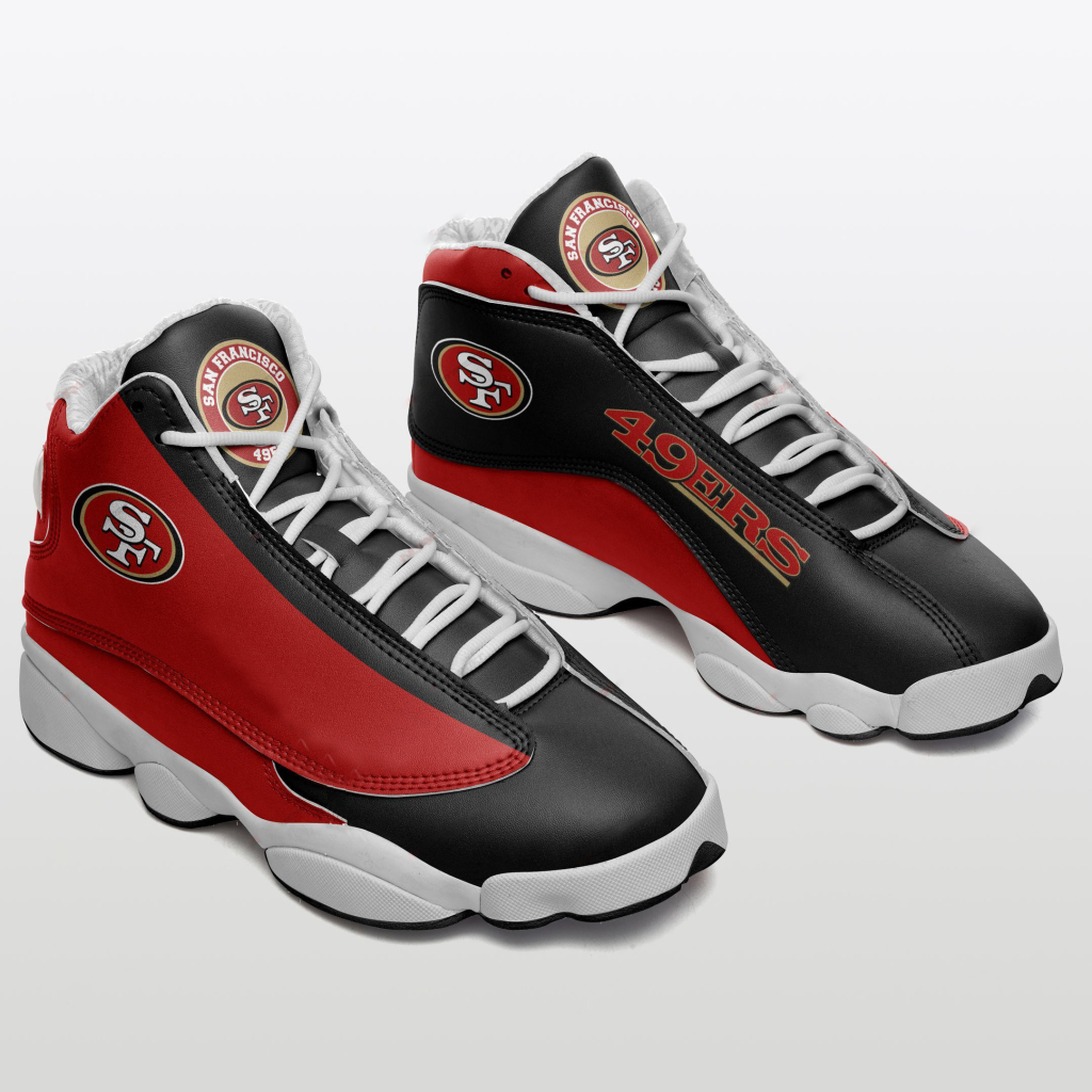 Women's San Francisco 49ers Limited Edition JD13 Sneakers 003